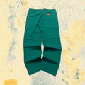 Cotton Pants Dickies Green (M) Straight Fit Vintage Y2K