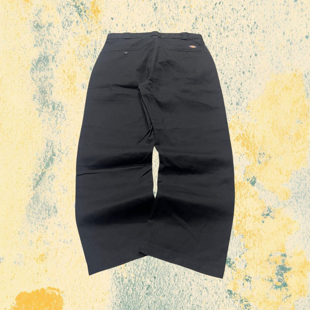 Dickies Pants Baggy Fit Black Simple - Pantaloni A Gamba Ampia (M)