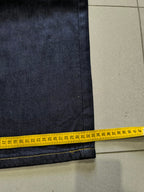 Denim Jeans Baggy Fit Blue Gold Botton Vintage Y2K (L)