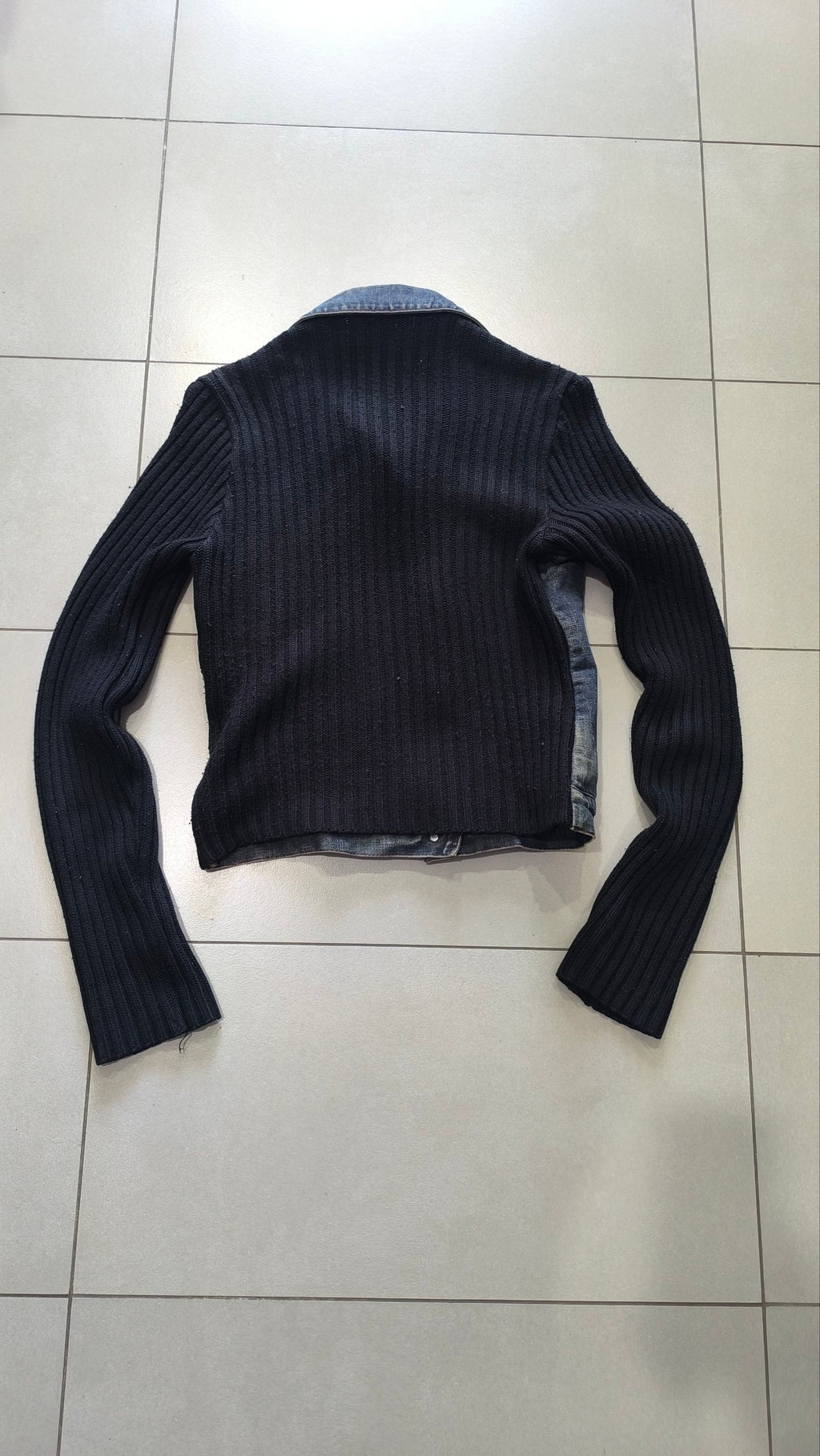 Giubbino Miss Sixty Luxury denim nero Y2K taglia L