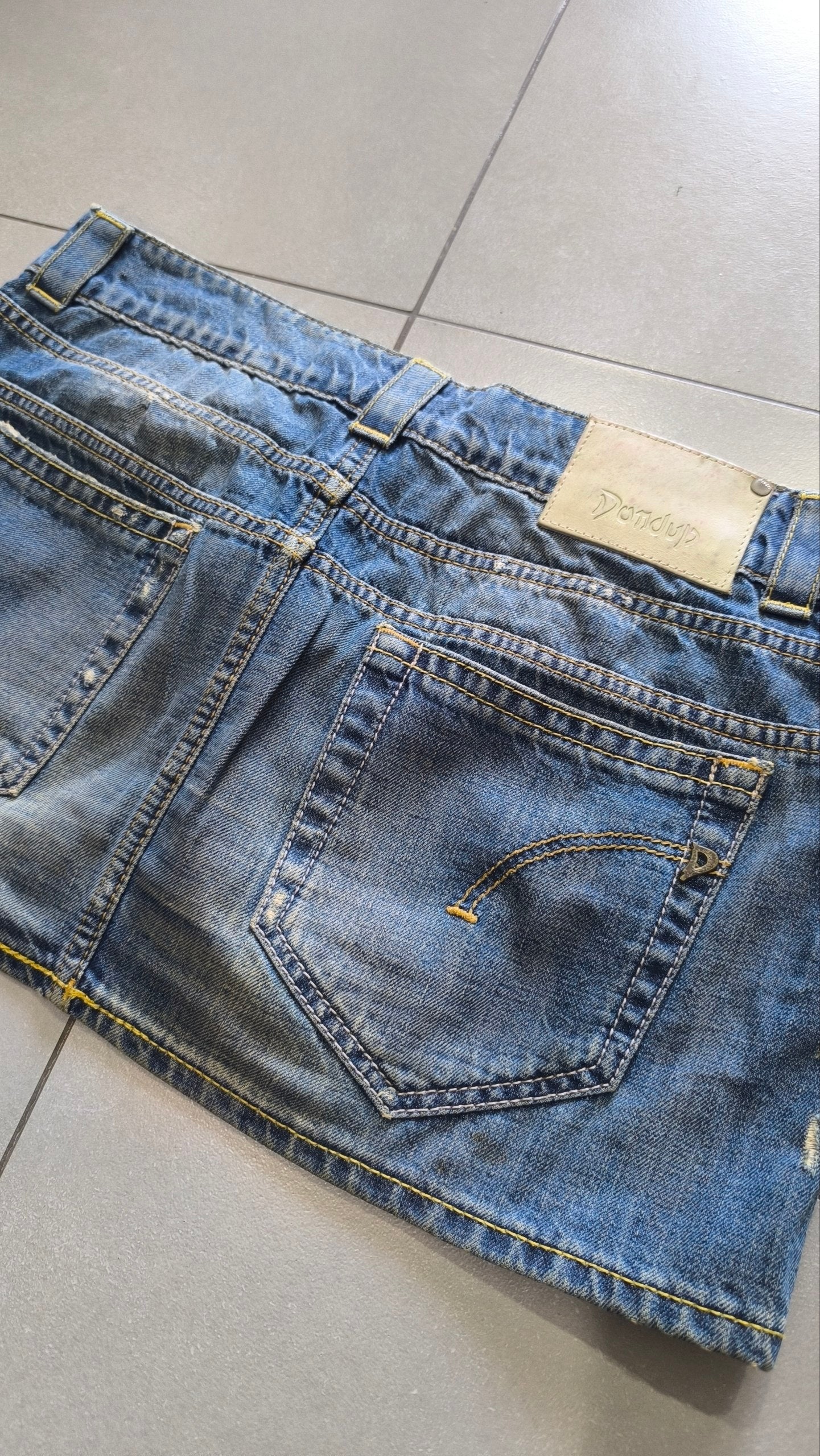 Minigonna Dondup jeans Y2K vita bassa taglia M