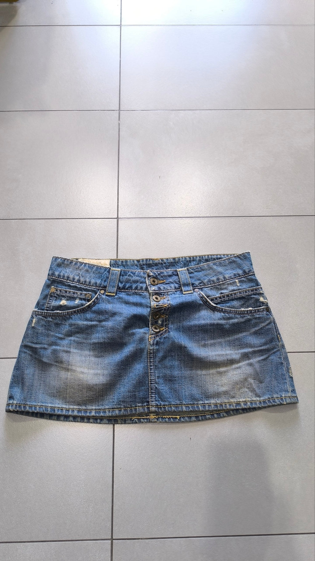 Minigonna Dondup jeans Y2K vita bassa taglia M