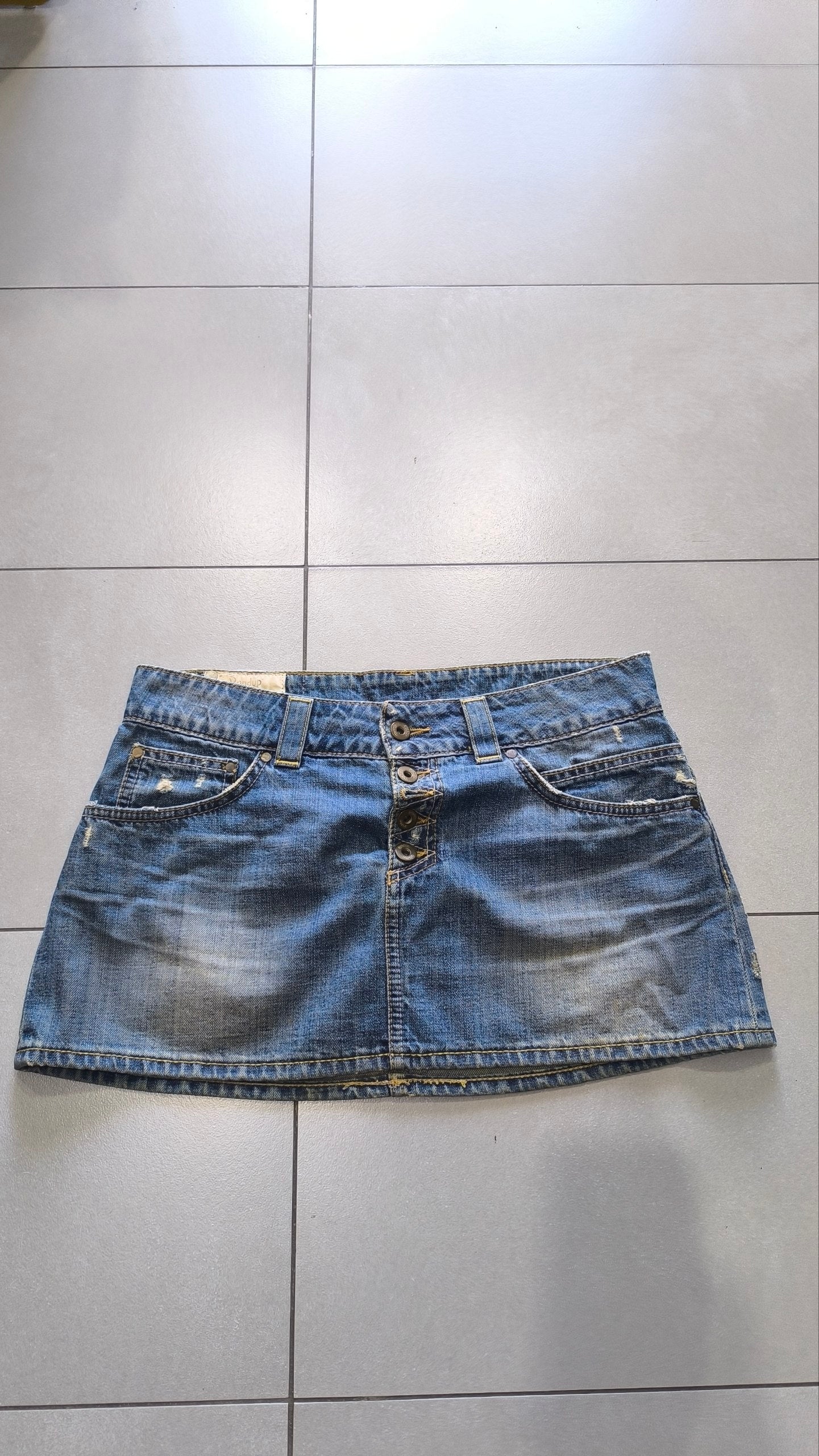 Minigonna Dondup jeans Y2K vita bassa taglia M