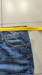 Minigonna Liu Jo Jeans Y2K denim vita bassa (M) Vintage Skirt Embroidered