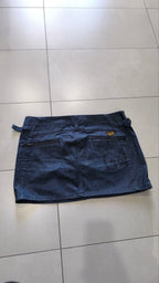 Minigonna G-Star RAW denim blu Y2K vita bassa L