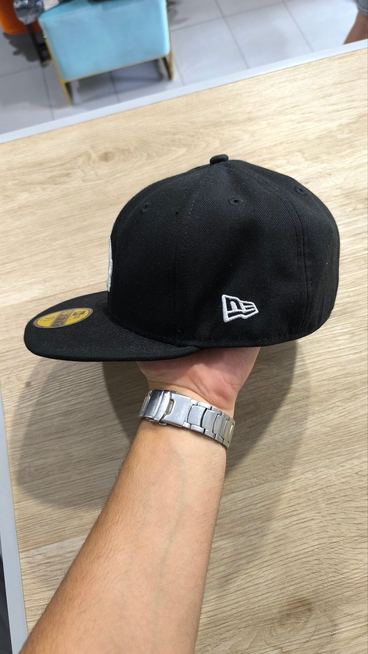 Cappello New Era 59FIFTY LA nero taglia 7 5/8