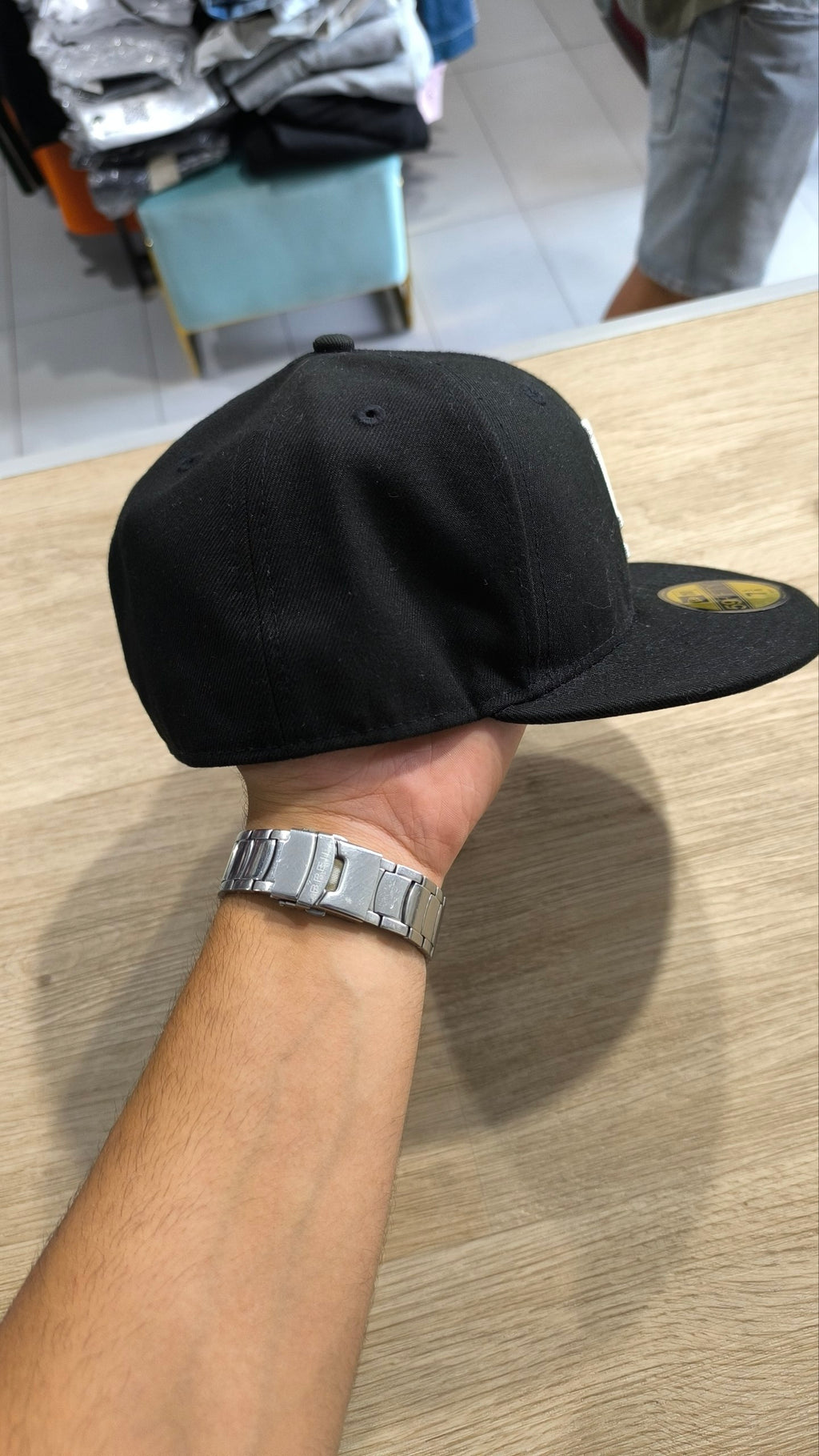 Cappello New Era 59FIFTY LA nero taglia 7 5/8