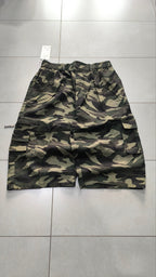 Bermuda cargo camouflage baggy vintage Y2K Jorts "Green"
