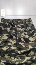 Bermuda cargo camouflage baggy vintage Y2K Jorts "Green"