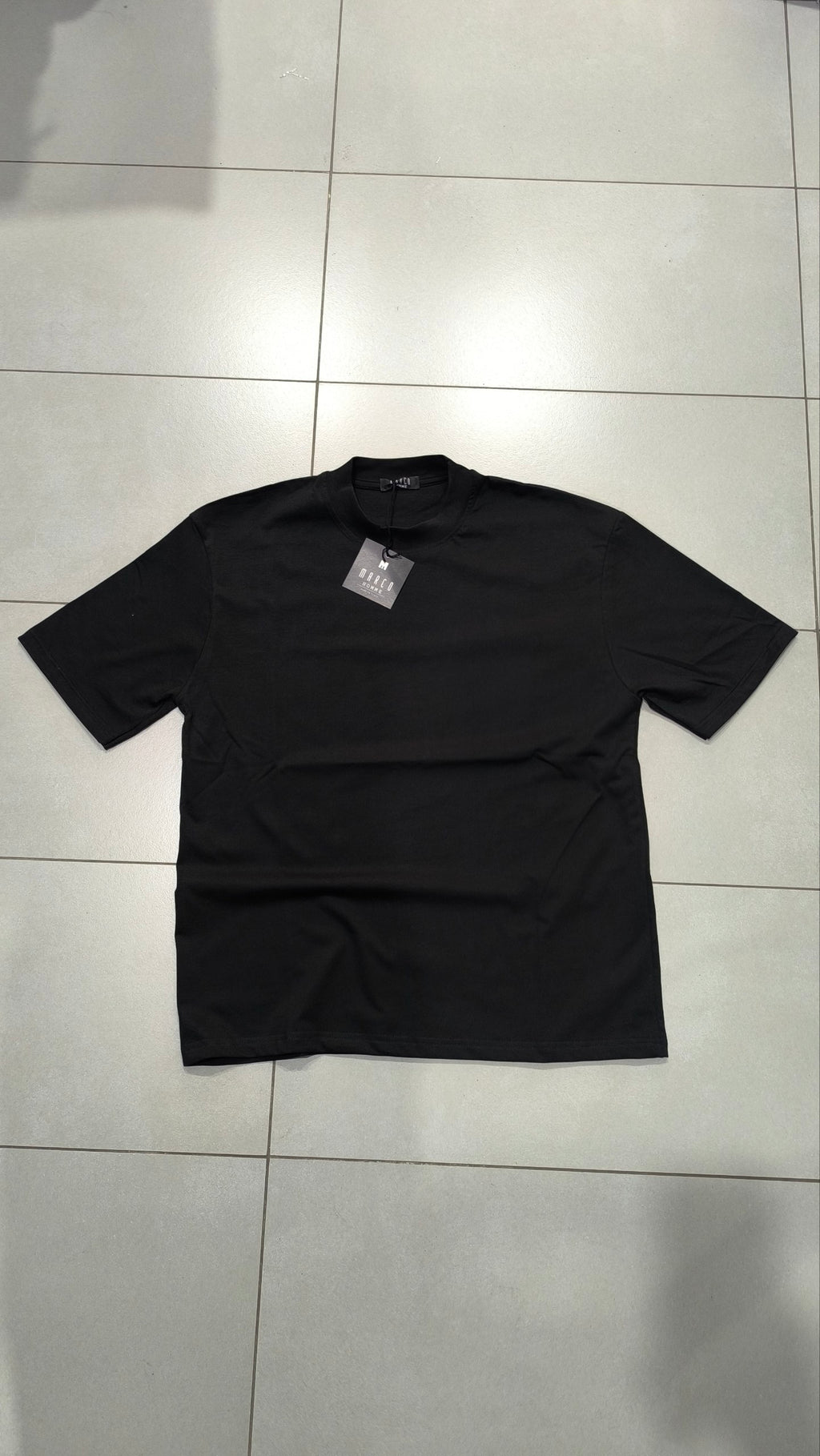 T-shirt nera uomo streetwear con stampa retro Obsesión o Nada