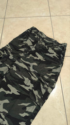 Baggy Pants cargo camouflage baggy Fit vintage Y2K  - Pantalone Militare Oversize "Green"