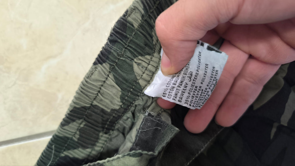Baggy Pants cargo camouflage baggy Fit vintage Y2K  - Pantalone Militare Oversize "Green"