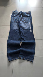 Jeans ENYCE uomo baggy wide leg blu Y2K vintage streetwear