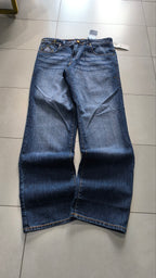 Jeans ENYCE uomo baggy wide leg blu Y2K vintage streetwear