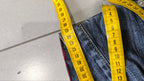 Jeans 96 Novantasei uomo baggy wide leg ricamati Y2K streetwear (L)