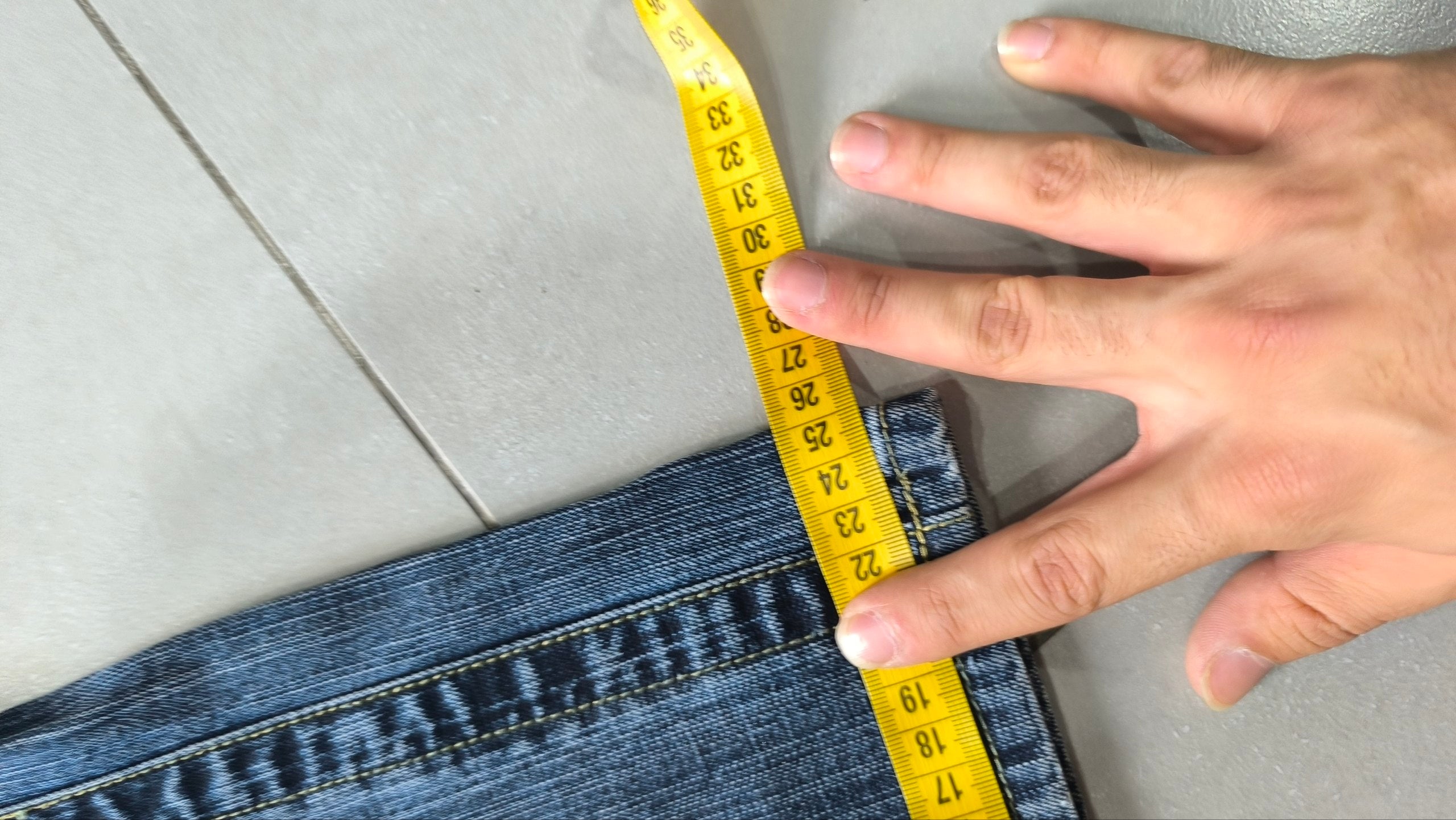 Jeans 96 Novantasei uomo baggy wide leg ricamati Y2K streetwear (L)