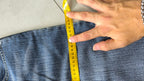 Jeans 96 Novantasei uomo baggy wide leg ricamati Y2K streetwear (L)