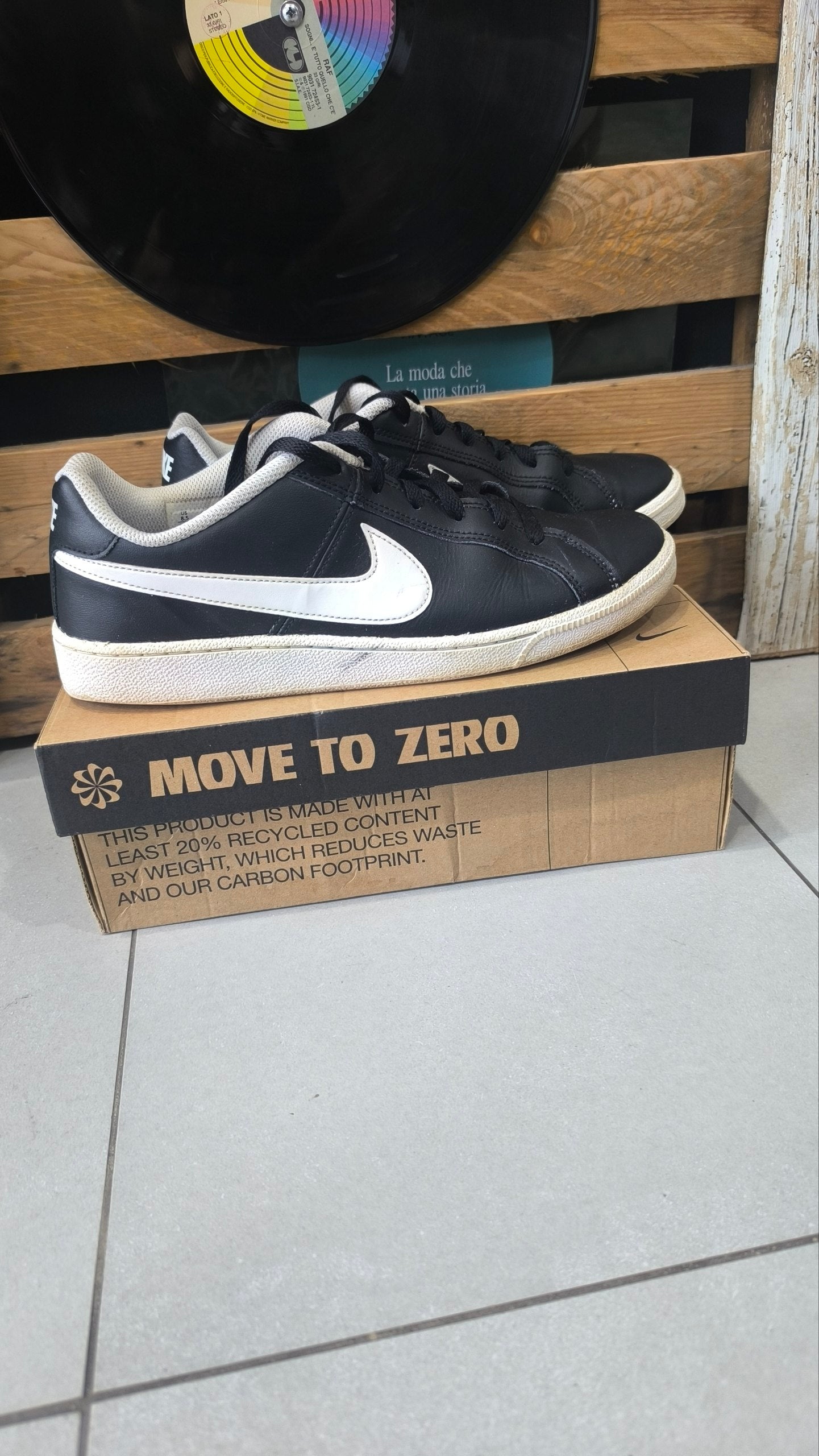 Nike Court Royale nere bianche uomo EU 42 sneakers basse