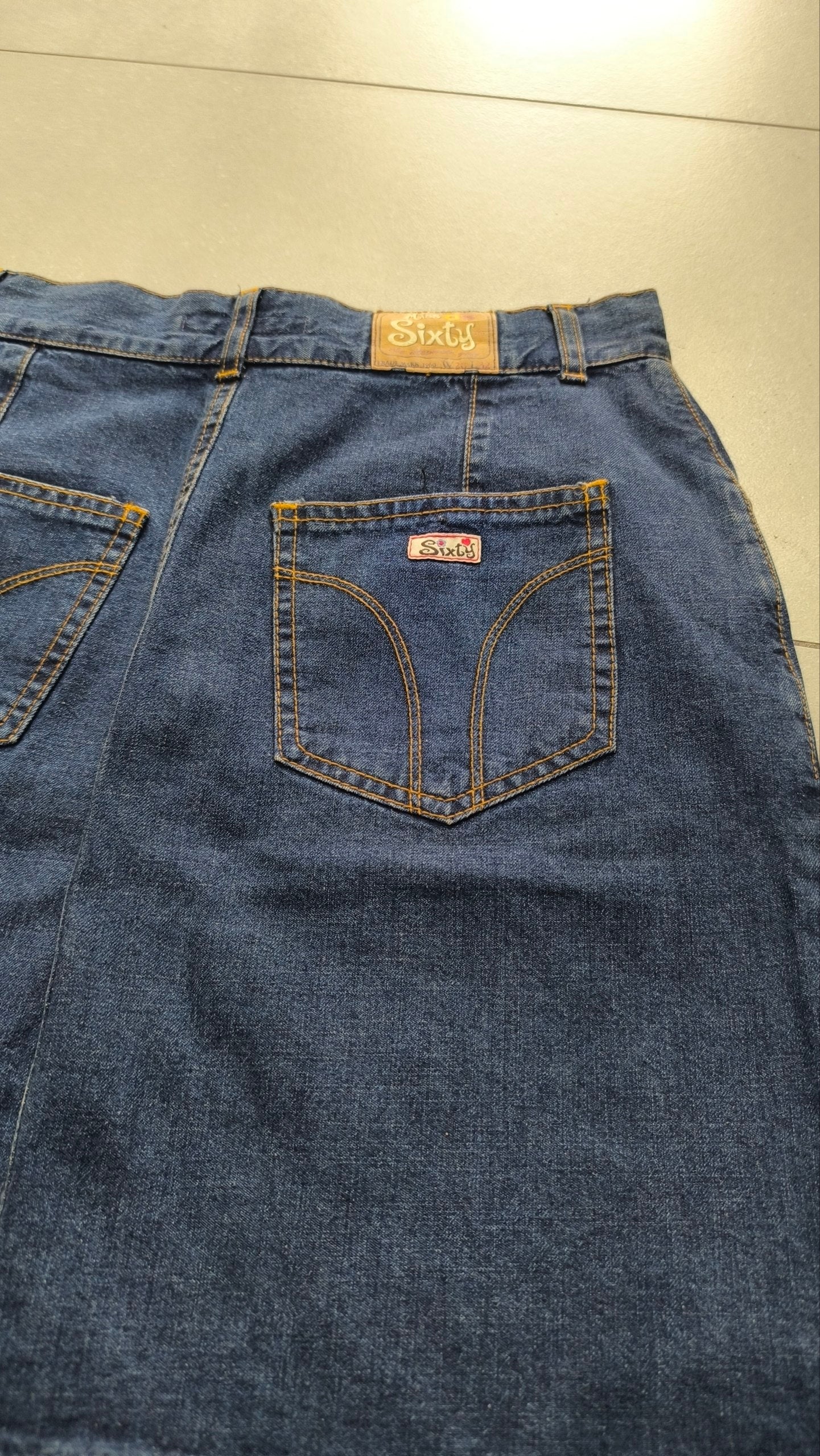 Gonna jeans Miss Sixty donna vintage Y2K denim M Vintage Y2K Skirt (M)