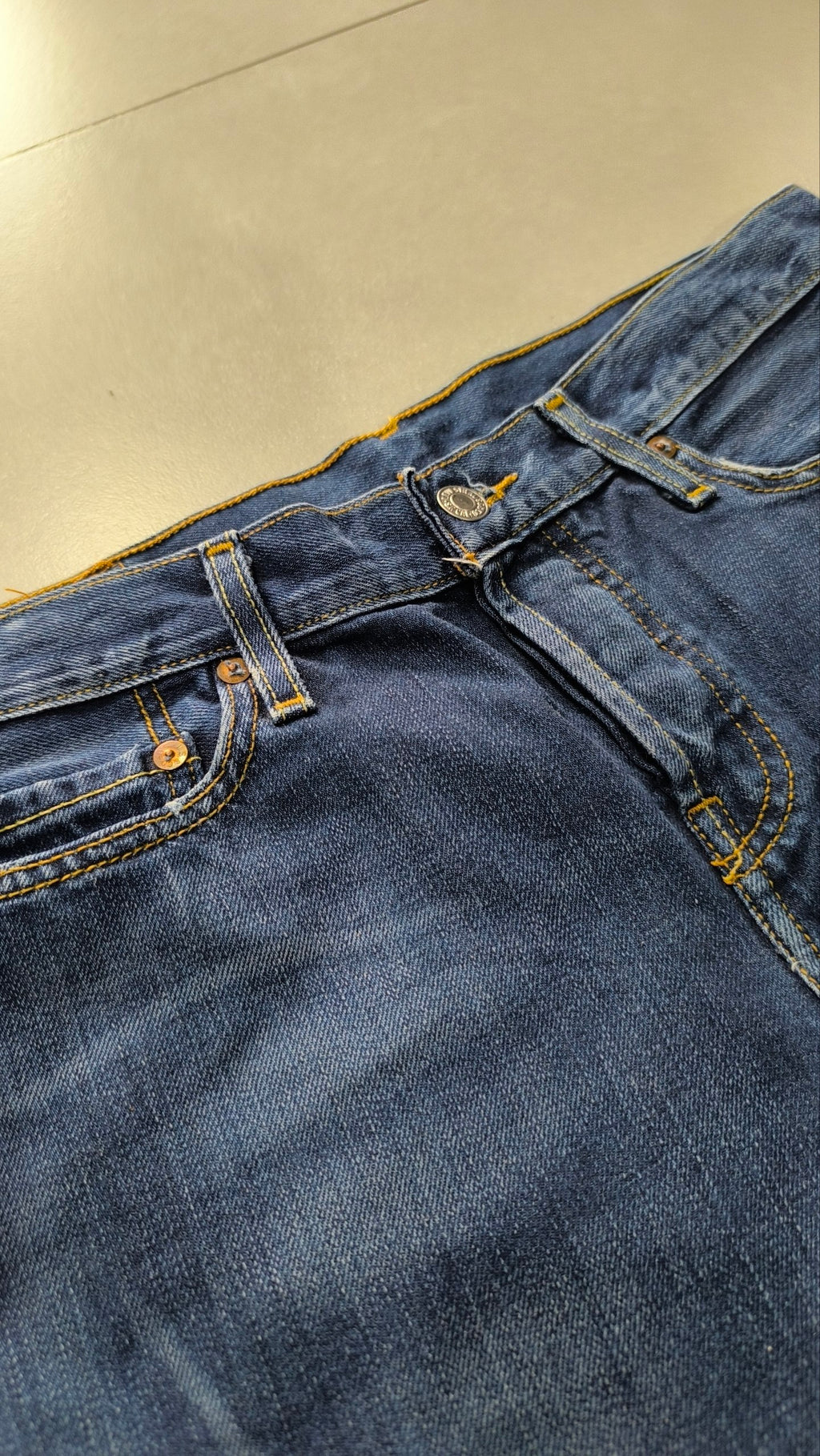 Shorts Levi’s 501 Low Waist donna vintage denim attillati cut off - Vintage Denim Shorts Y2K (M)