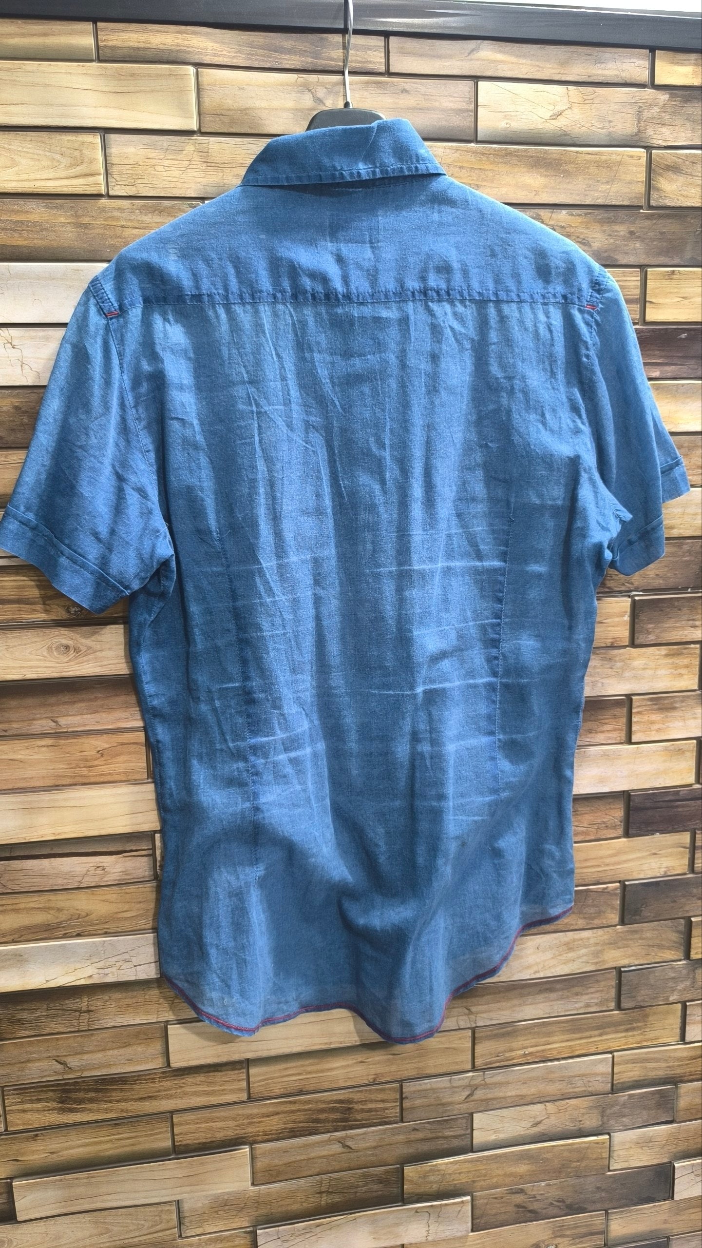 Camicia Energie Y2K donna S jeans denim Made in Italy (S)