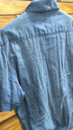 Camicia Energie Y2K donna S jeans denim Made in Italy (S)