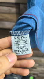 Camicia Energie Y2K donna S jeans denim Made in Italy (S)