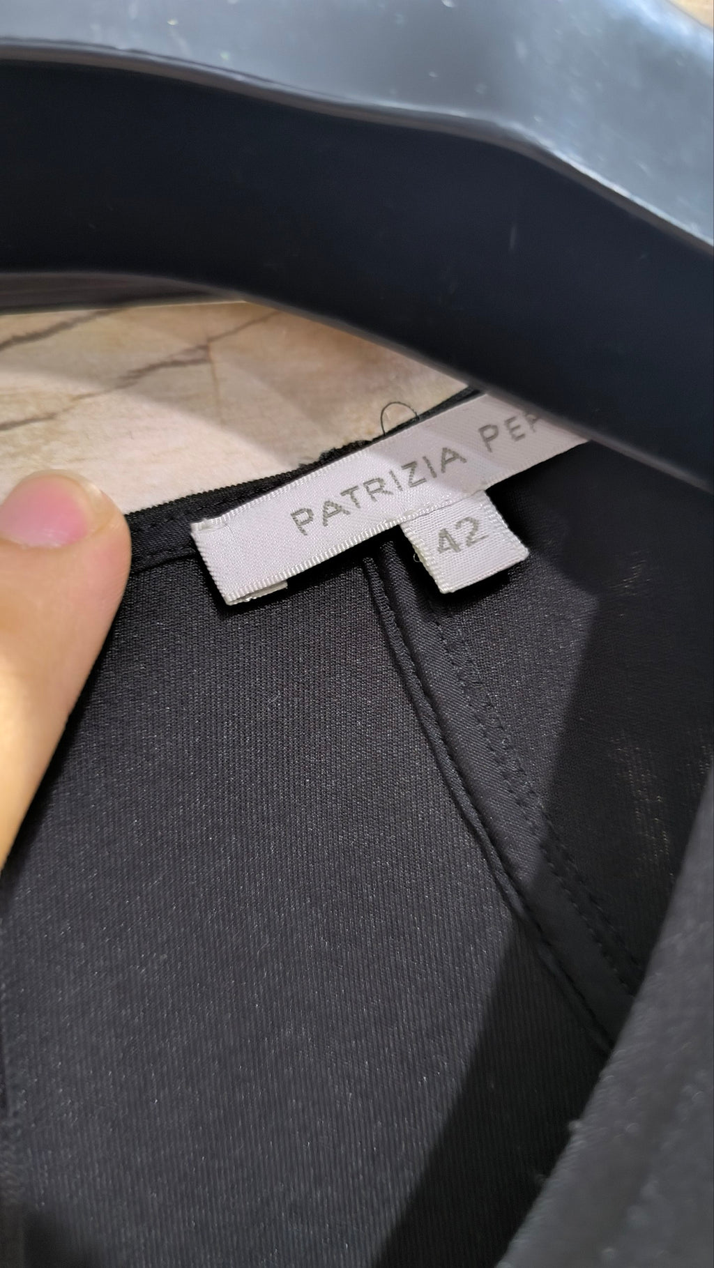 Vestito Patrizia Pepe nero 42 abito skater elegante Y2K (S)