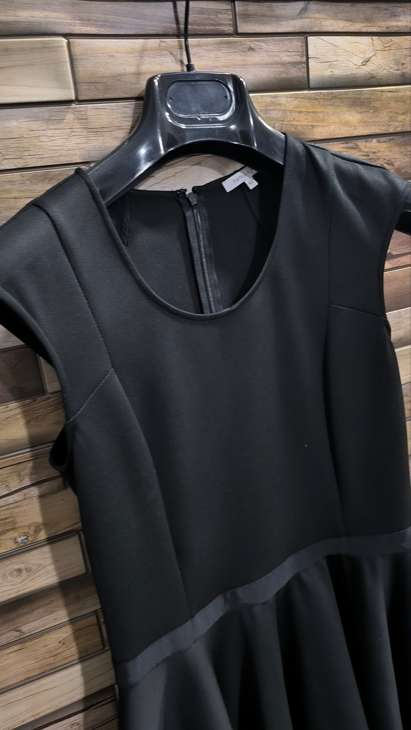 Vestito Patrizia Pepe nero 42 abito skater elegante Y2K (S)