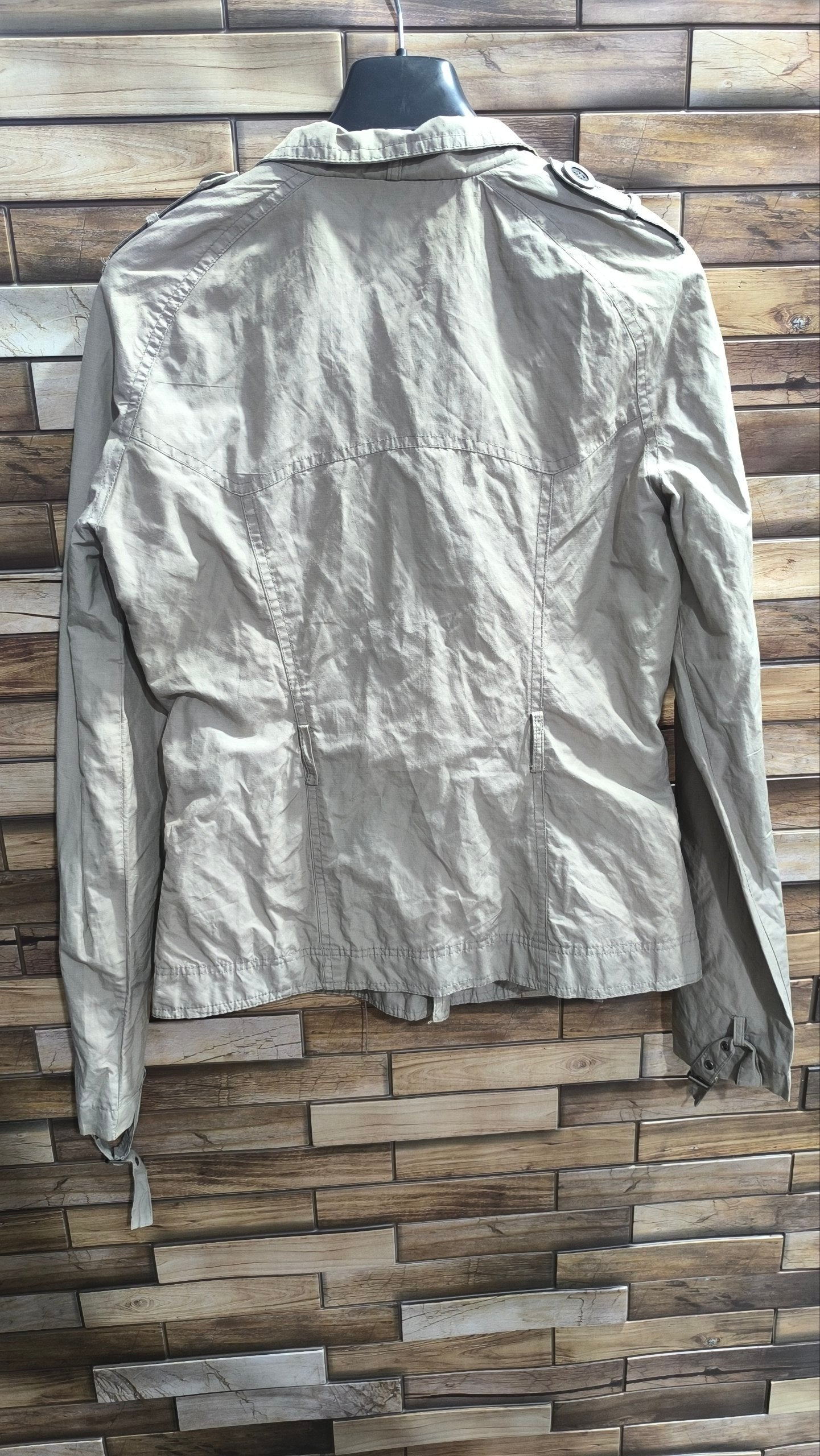 Giacca Phard donna 42 beige trench corto Y2K (S)