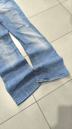 Denim Jeans Vintage Y2K Particular anni 2000 Low Waist Bootcut FLare (XS)