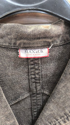 Blazer Max&Co Jeans & Basics vintage Y2K donna grigio taglia 42 (S)