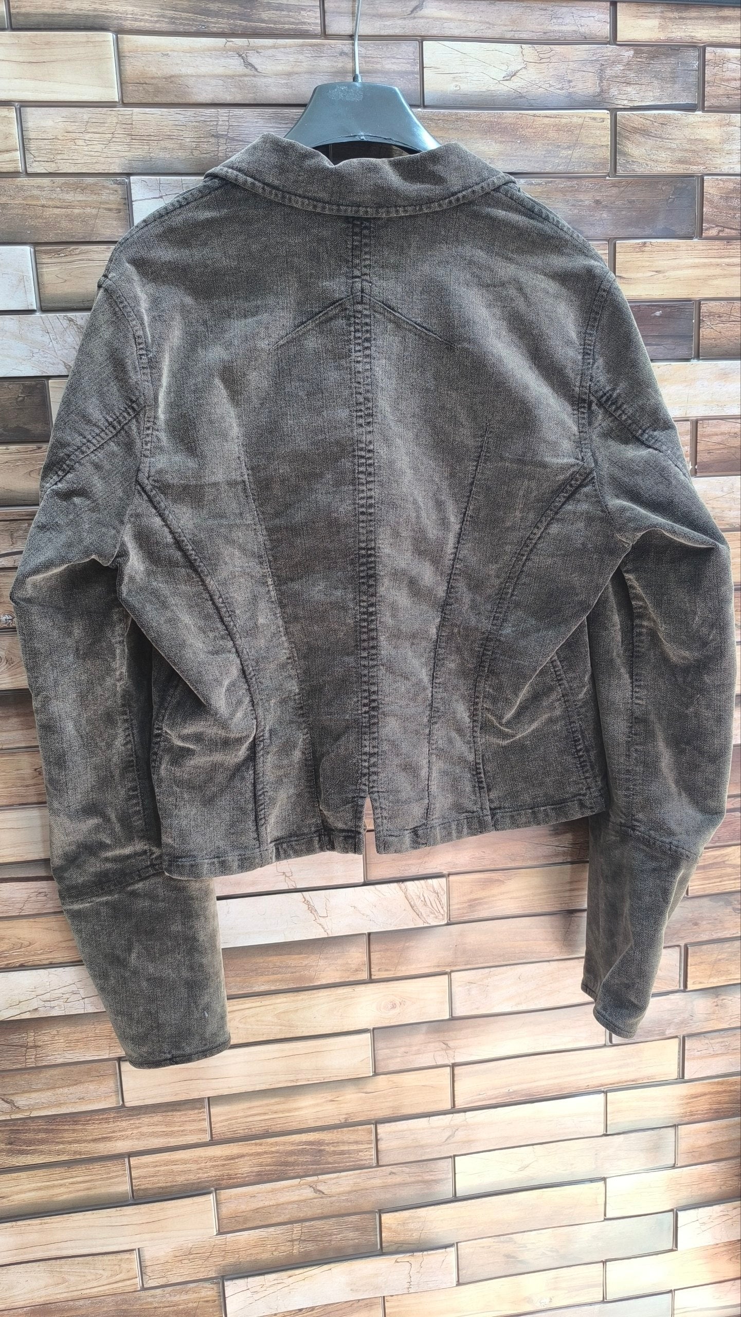 Blazer Max&Co Jeans & Basics vintage Y2K donna grigio taglia 42 (S)