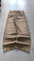 Denim Jeans Vintage Y2K Washed Particular Baggy Fit Hip-Hop Rave