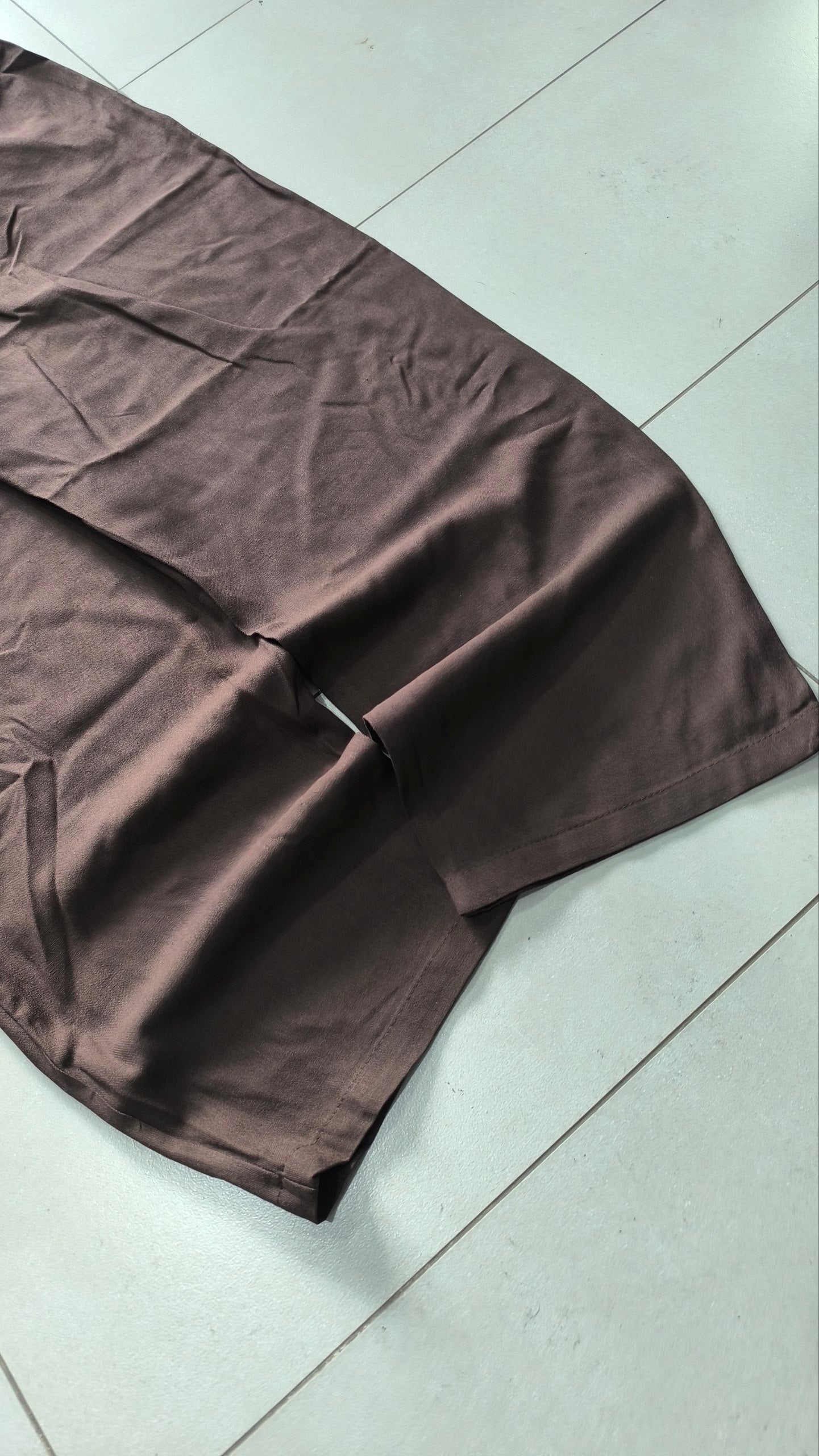 Pantaloni Uomo Lino Baggy Wide Leg Oversize Relaxed Fit