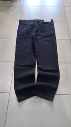 Jeans uomo Burberry London taglia 34 blu navy baggy loose fit (L)