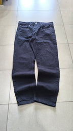 Jeans uomo Burberry London taglia 34 blu navy baggy loose fit (L)