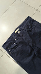 Jeans uomo Burberry London taglia 34 blu navy baggy loose fit (L)