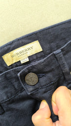 Jeans uomo Burberry London taglia 34 blu navy baggy loose fit (L)