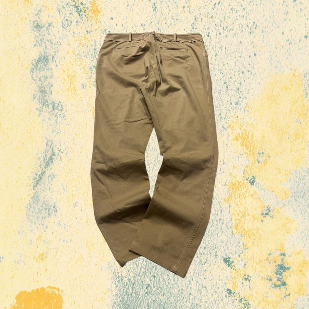 Ralph Lauren Pants Straight Fit Beige - Pantalone Classico Ralph Lauren (XL)