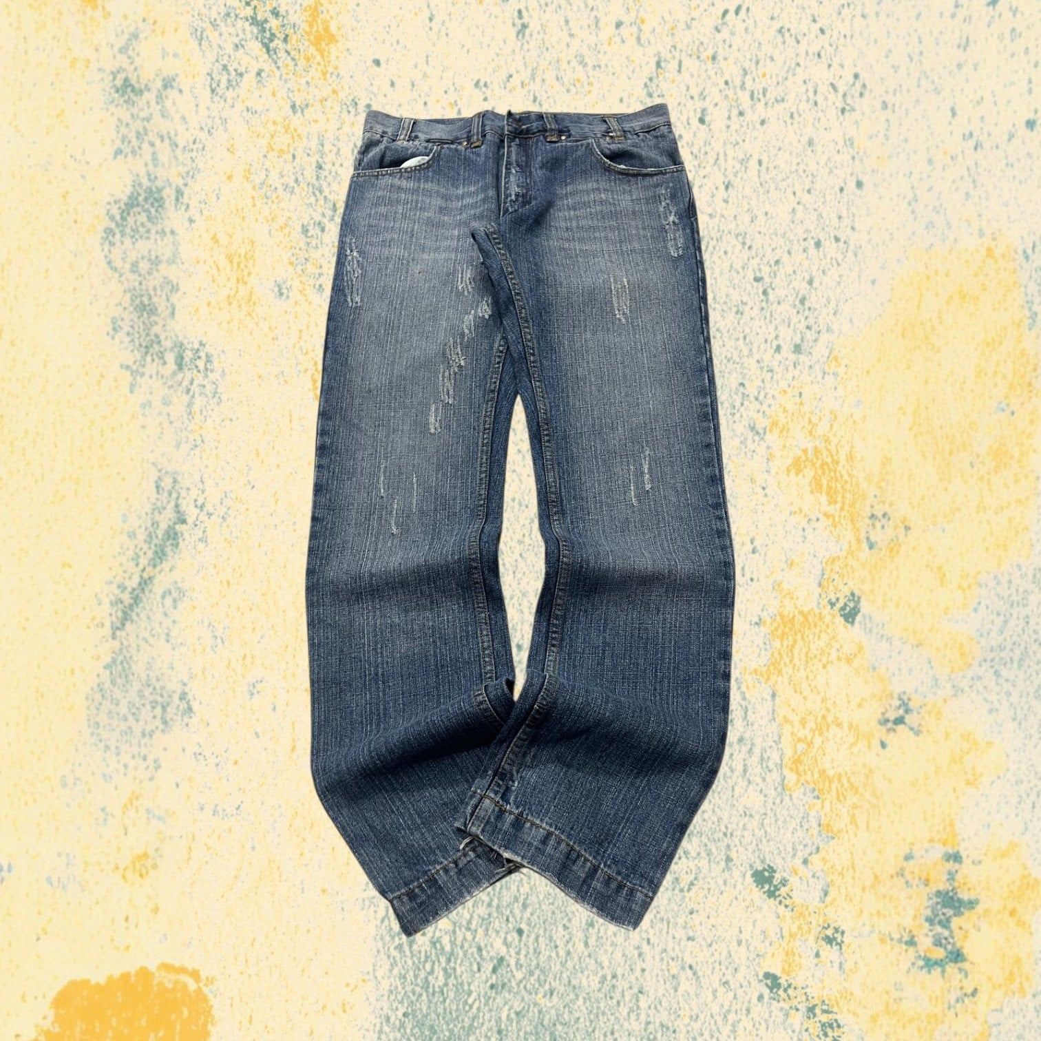 Denim Jeans Dolce & Gabbana Straight / Baggy Fit Particular Vintage Y2K (L)