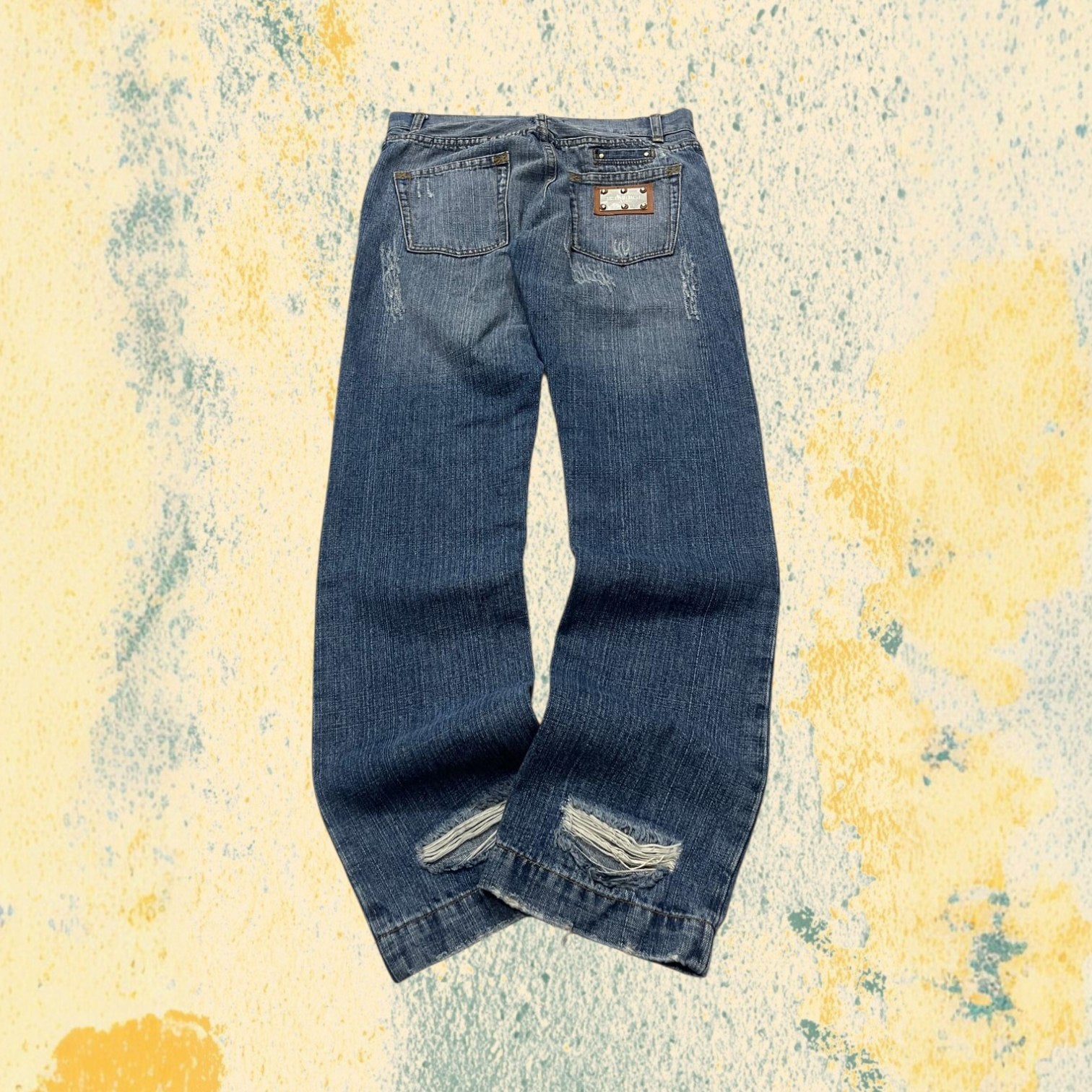 Denim Jeans Dolce & Gabbana Straight / Baggy Fit Particular Vintage Y2K (L)