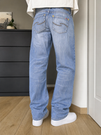 Jeans ABBY Gamba dritta Blu medio slavato
