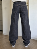 Jeans a gamba larga Street One Grigio antracite effetto denim fiammato Vintage Y2K (29)