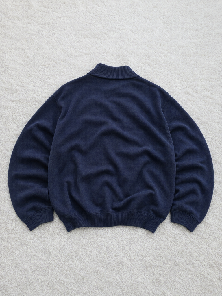 Maglione quarter zip Tommy Hilfiger blu navy (M)