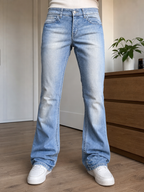 Jeans bootcut Esprit Blu denim slavato Vintage Y2K