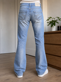 Jeans bootcut Esprit Blu denim slavato Vintage Y2K