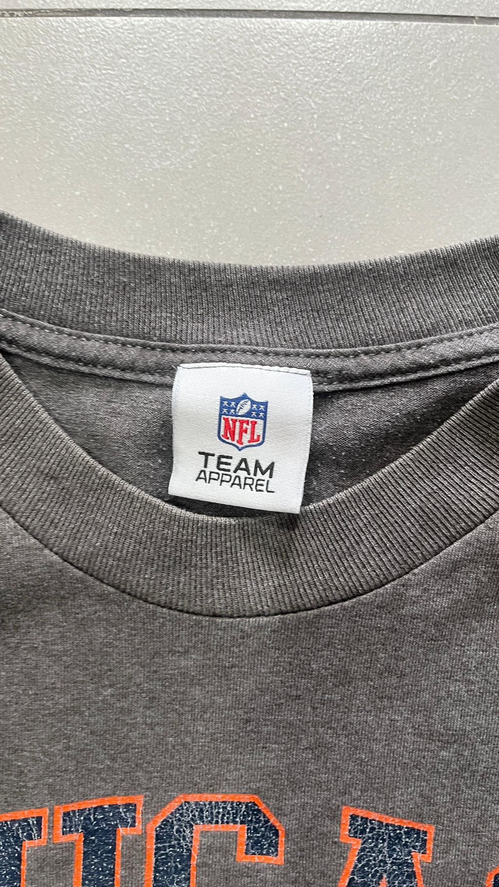T-Shirt NFL Chicago Bears Grigio Piombo Fit Oversize (L)