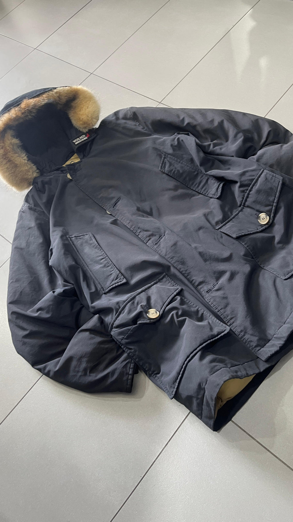 Giubbino Woolrich con Pelliccia Piumino (L)