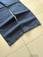 Denim Jeans Baggy Fit Dark Blue Hip-Hop Vintage Y2K (XXL)